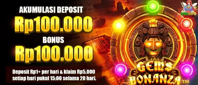 Akumulasi Deposit Bonus Rp100.000